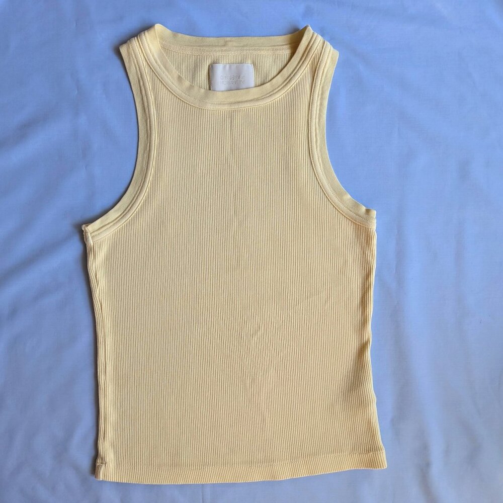 Citizens of Humanity - Isabel Rib Tank in Yellow Size M